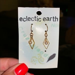 Brand new gold plated earrings